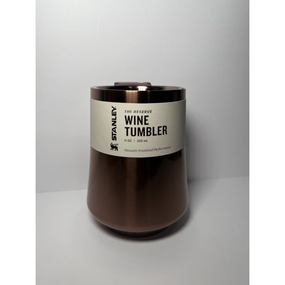 Stanley Mesa Rose POLISHED ROSE GOLD 11oz Reserve Wine Tumbler BNWT BNIB